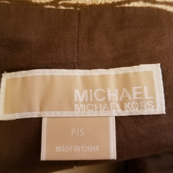 💜Michael Kors Animal Print Cropped Jacket!💕💕 - Picture 6 of 8